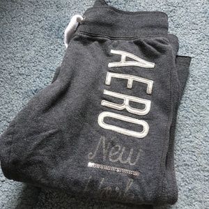 Dark Grey Aeropostale Sweatpants
